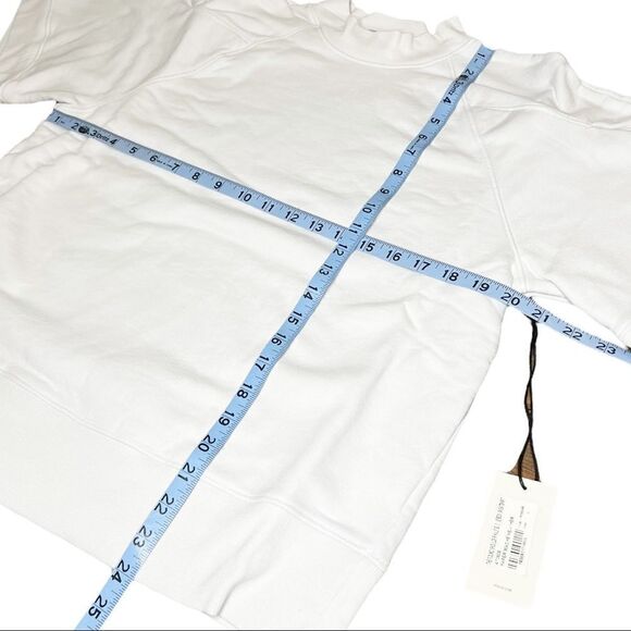 Agolde The Round Shoulder Half Sleeve Box Sweatshirt - Picture 8 of 12